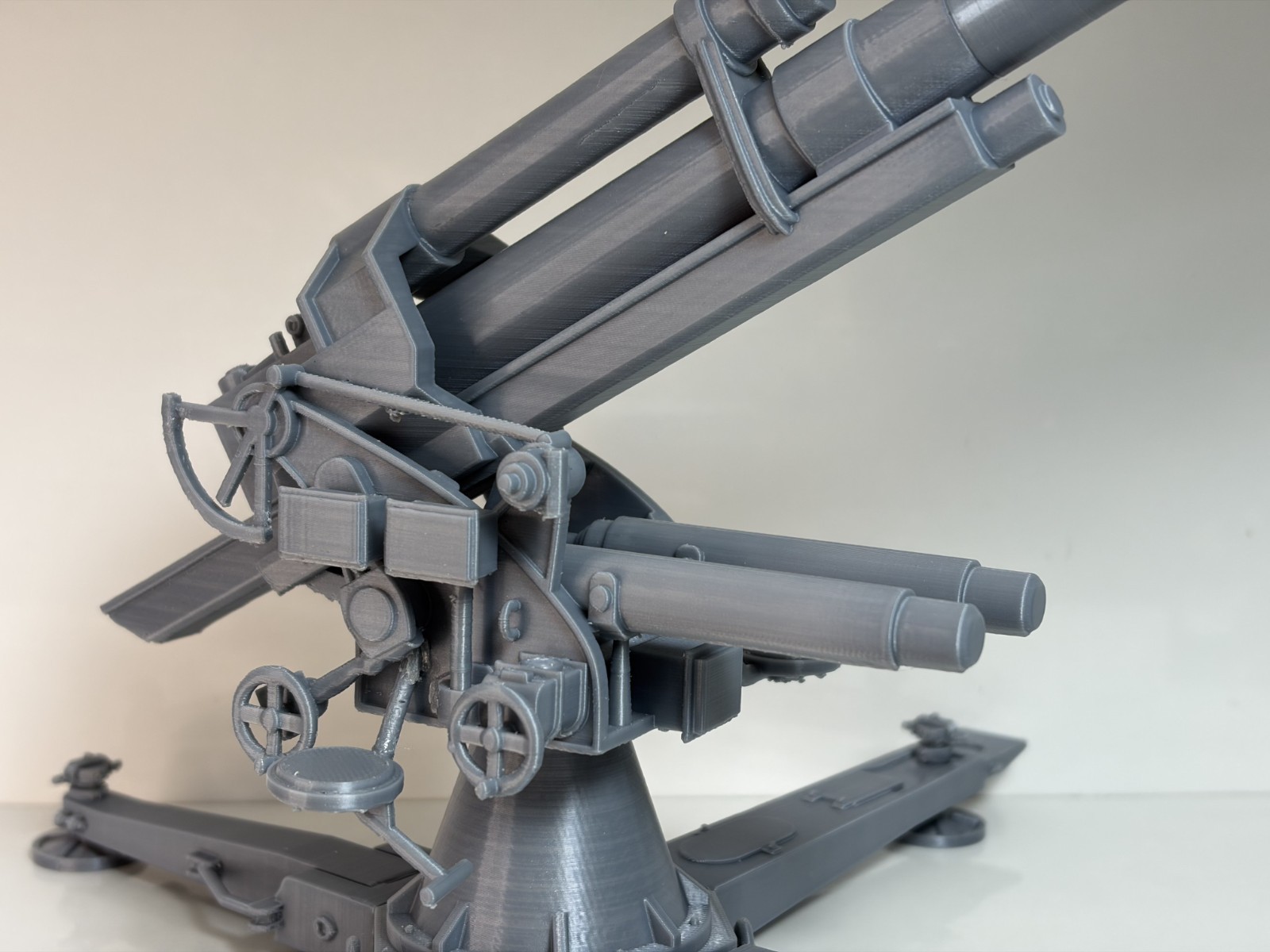 1/18 Custom 8,8 cm FlaK 18 Playmobil Compatible , Not painted, otra vista