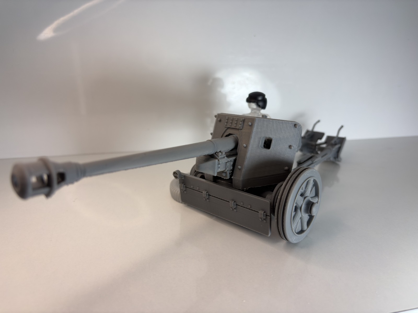 1/18 Custom Pak 40 Playmobil Compatible , Not painted + Decals, otra vista