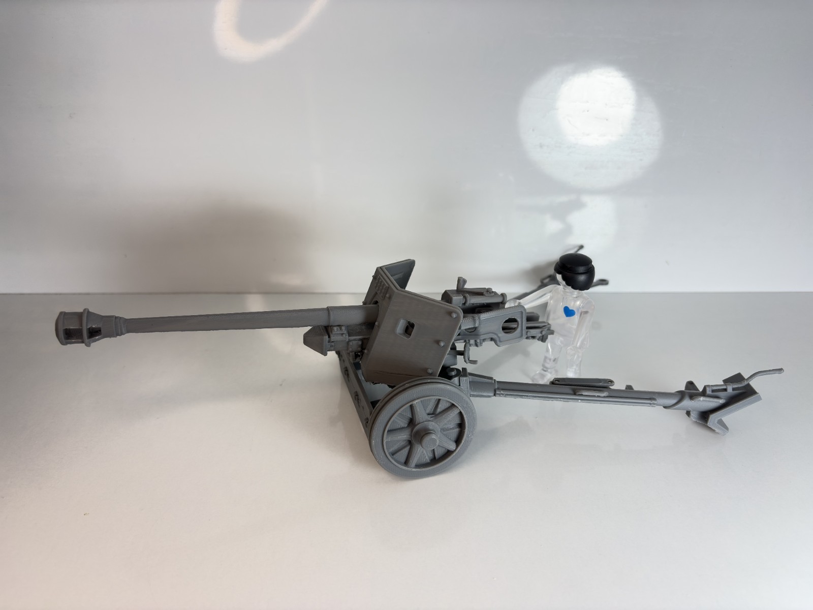 1/18 Custom Pak 40 Playmobil Compatible , Not painted + Decals, otra vista