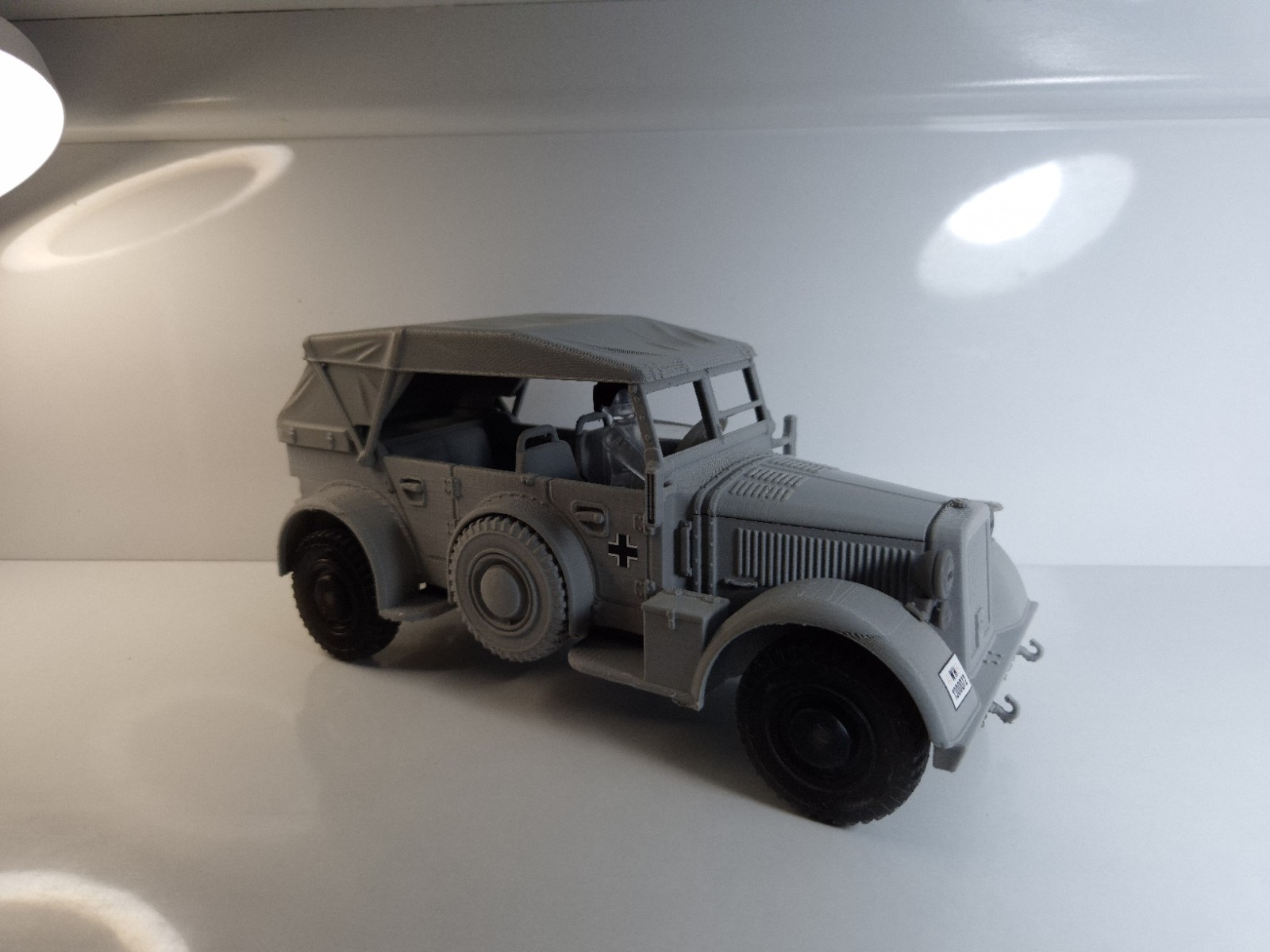 1/18 Custom Horch 901 + 2 roofs Playmobil Compatible No Painted + Stikers, otra vista