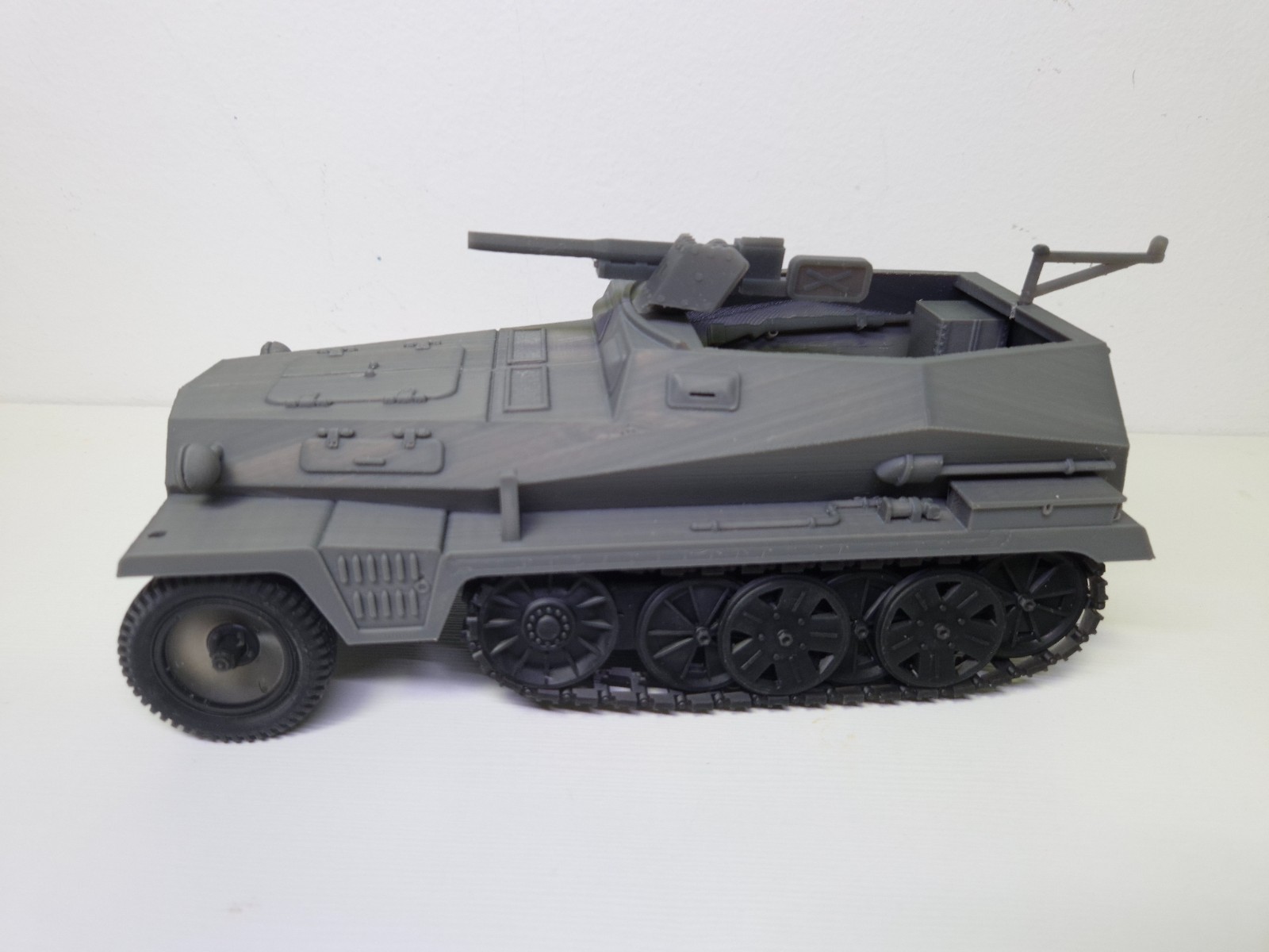 1/18 Custom Sd Kfz 250 Playmobil Compatible, Not painted + Stikers, otra vista