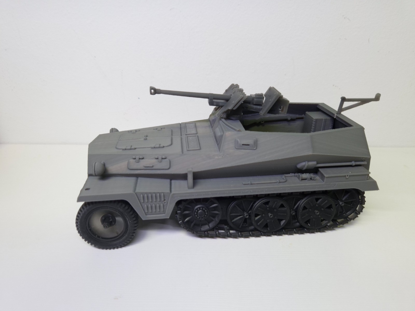 1/18 Custom Sd Kfz 250 Playmobil Compatible, Not painted + Stikers, otra vista