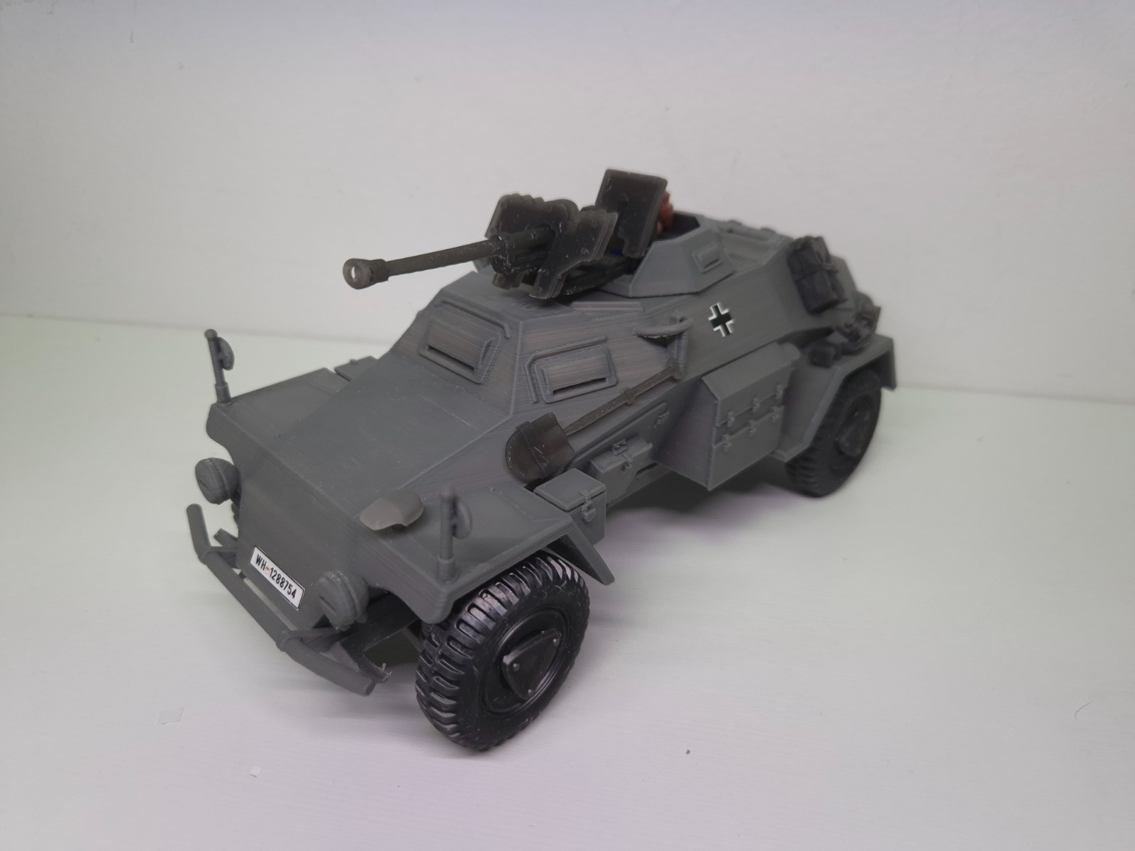 1/18 Custom Sd.kfz 221 Playmobil Compatible , Not painted, otra vista