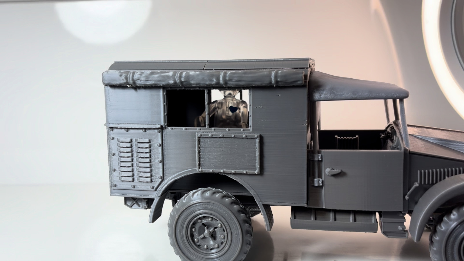 1/18 Custom Morris 3 MK III Playmobil Compatible , Not painted, otra vista