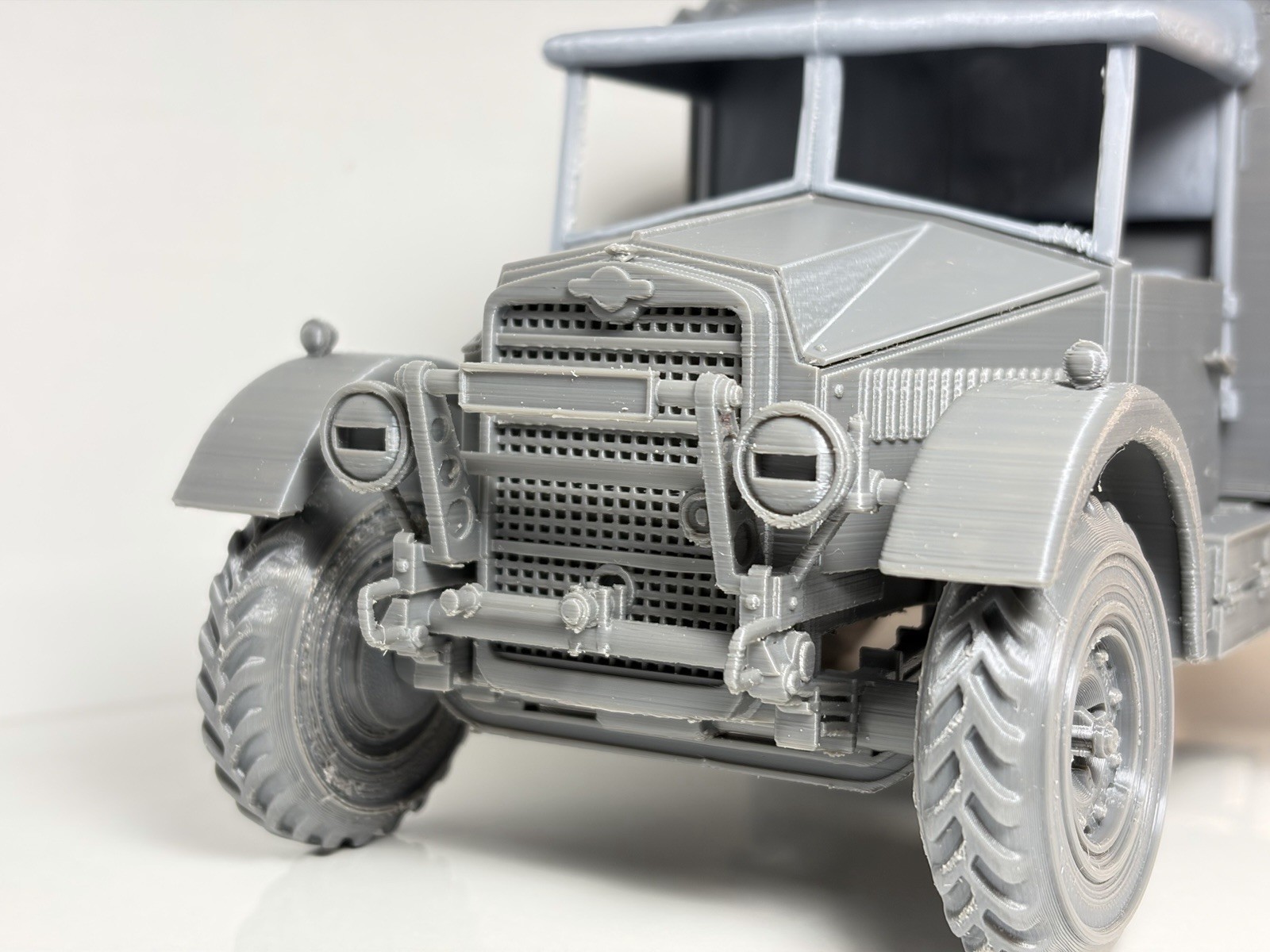 1/18 Custom Morris 3 MK III Playmobil Compatible , Not painted, otra vista