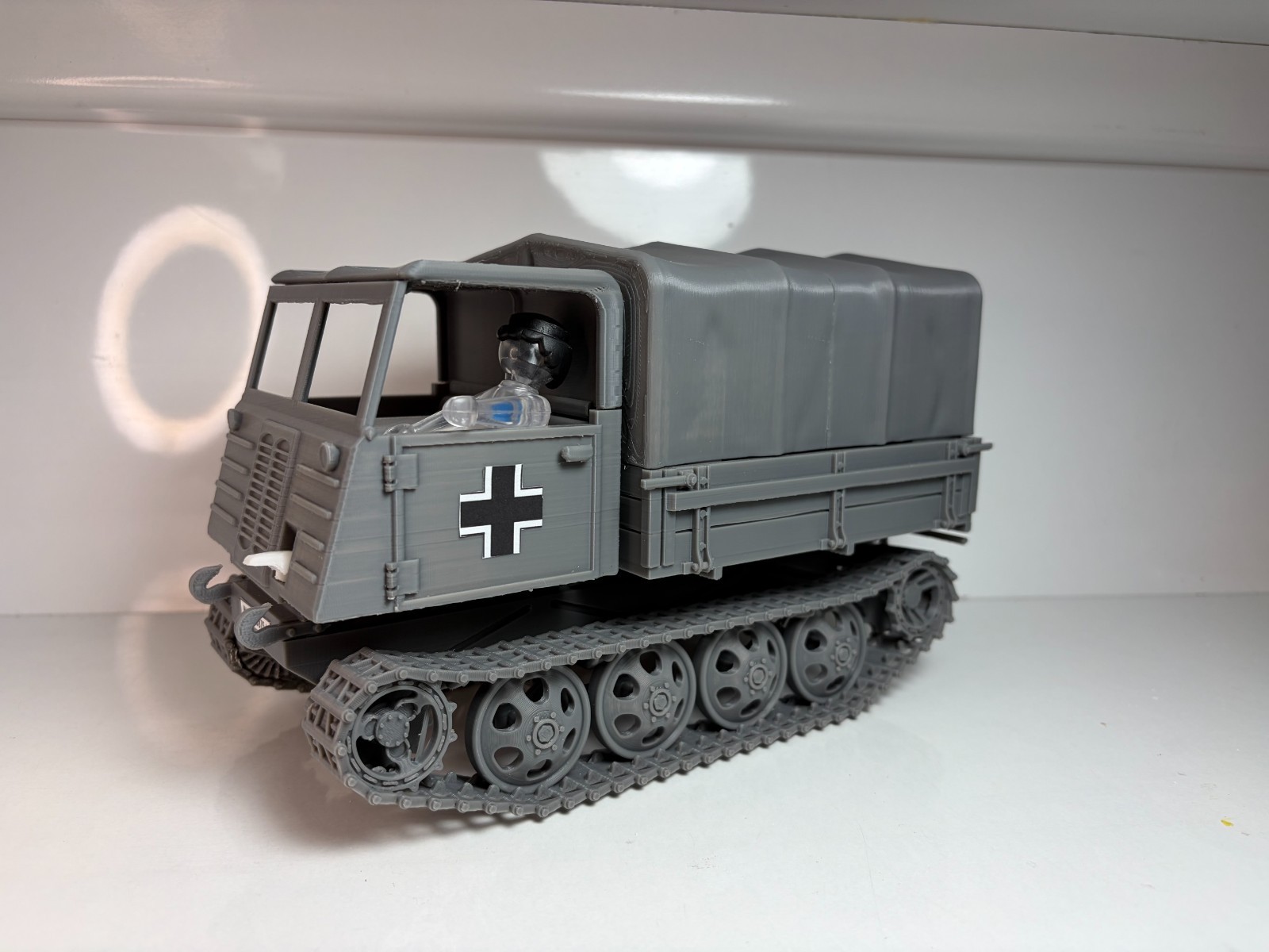 1/18 Custom Steyr Rso/01 Playmobil Compatible , Not painted + Stikers, otra vista