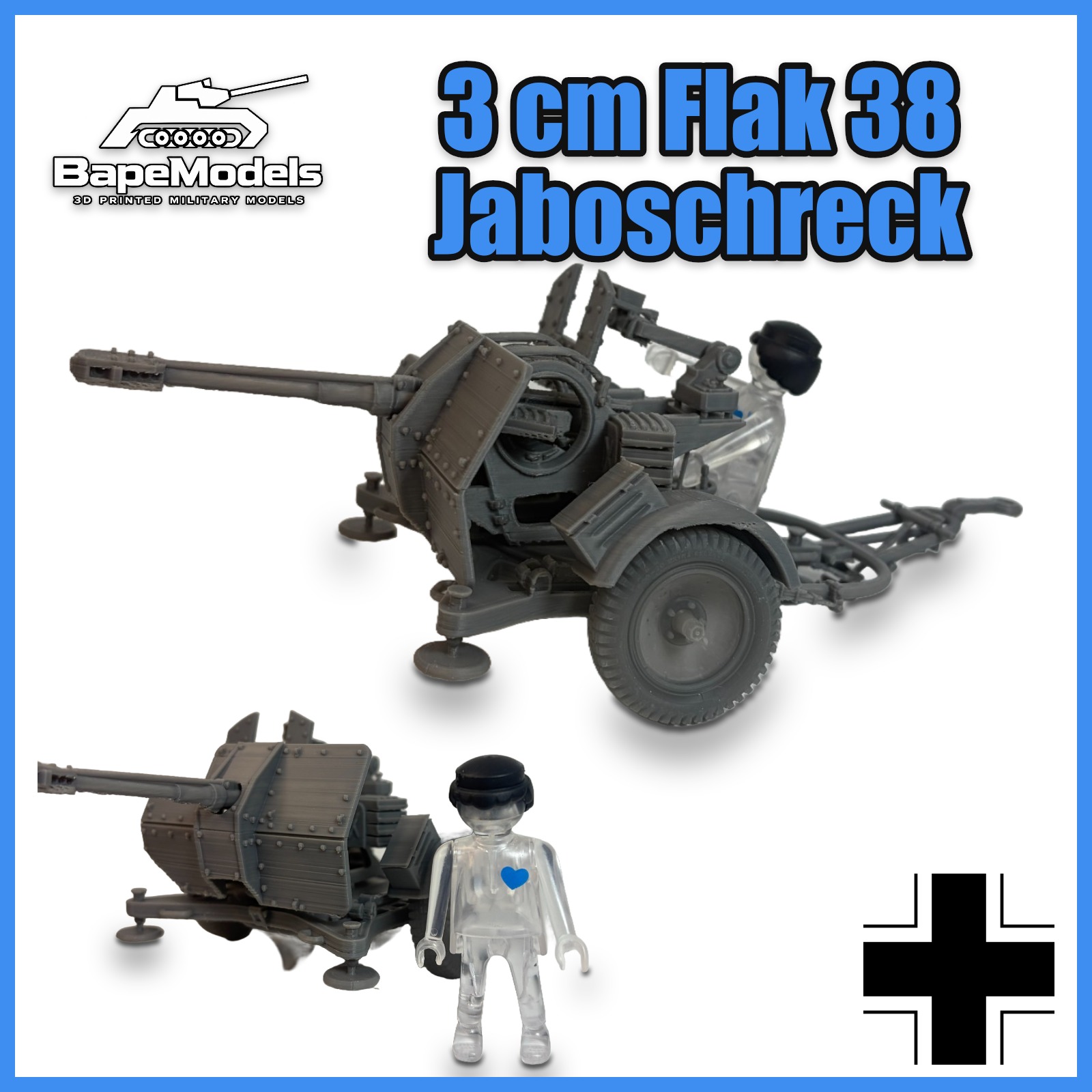 Cañón antiaéreo 3 cm Flak 38 Jaboschreck