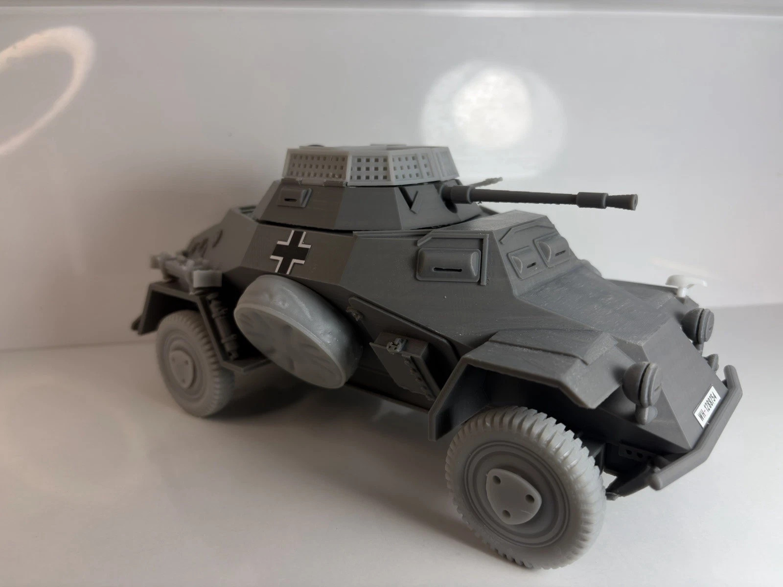 1/18 Sdkfz 222 Playmobil Compatible , Not painted + Stikers, otra vista