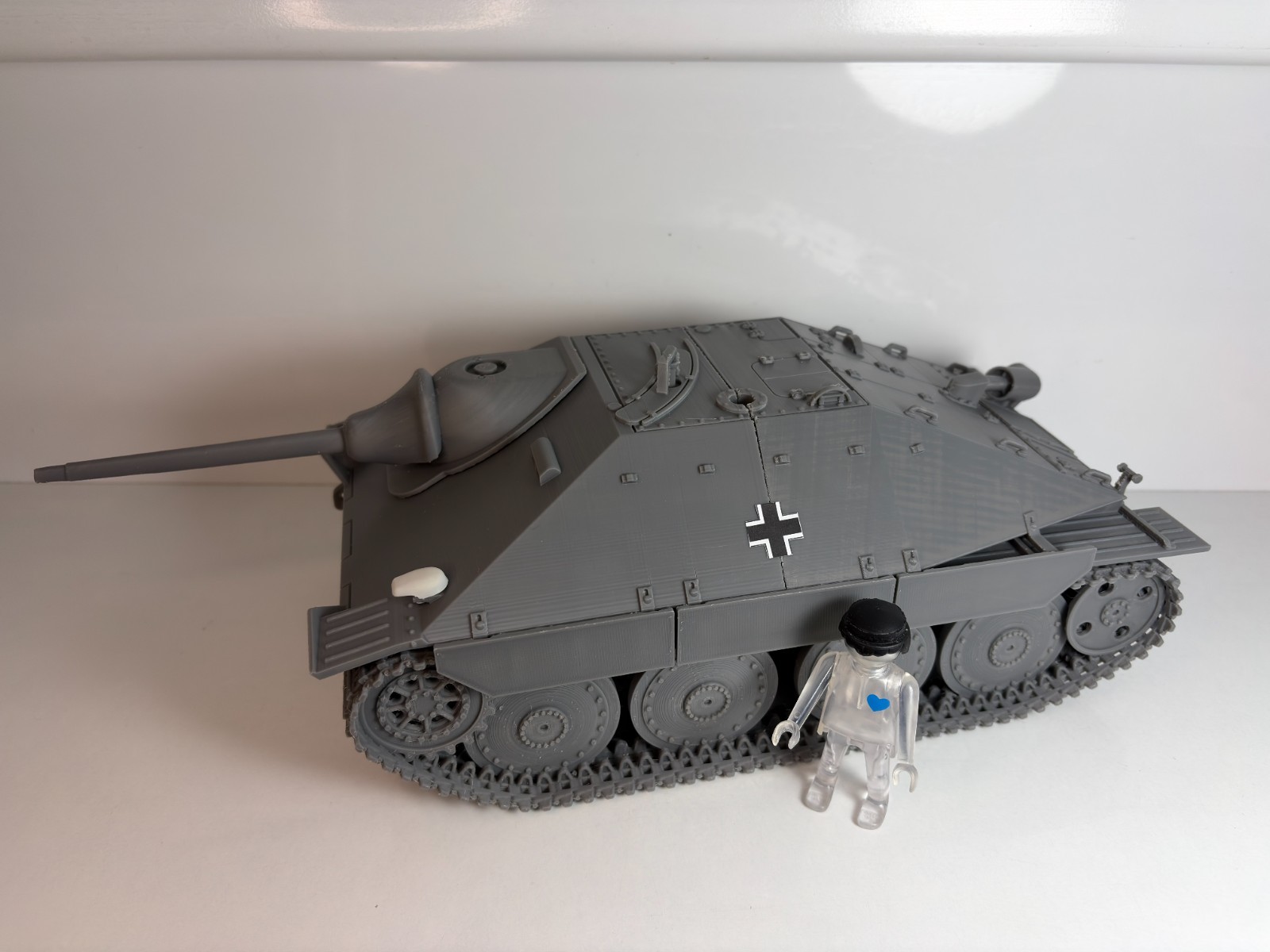 1/18 Custom Hetzer Jagdpanzer 38(t) Playmobil Compatible , Not painted + Decals, otra vista