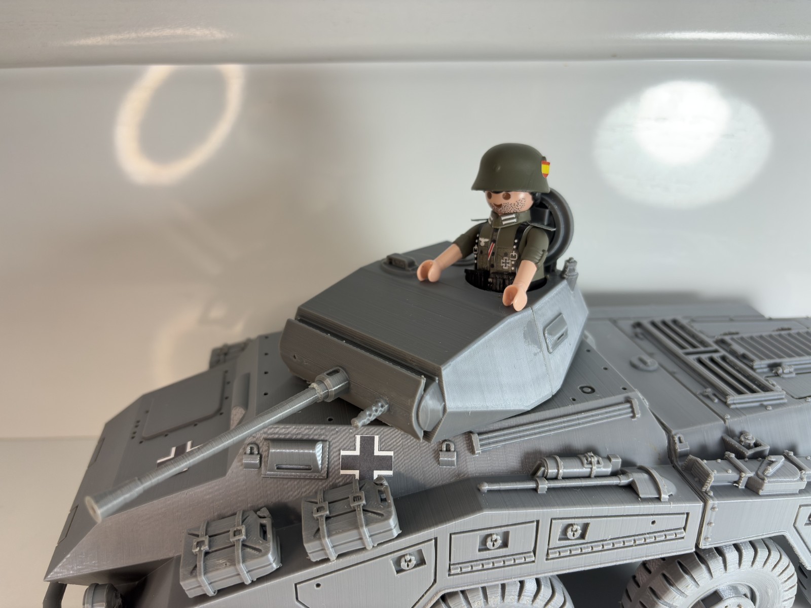 1/18 Custom Puma Sd.Kfz. 234/1 & 234/2 Playmobil Compatible , Not painted, otra vista